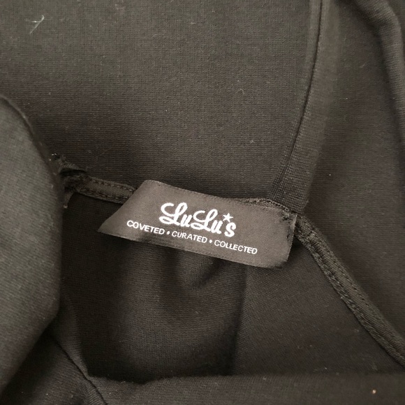 Lulu’s Black Strappy Bodycon Dress - Picture 4 of 5